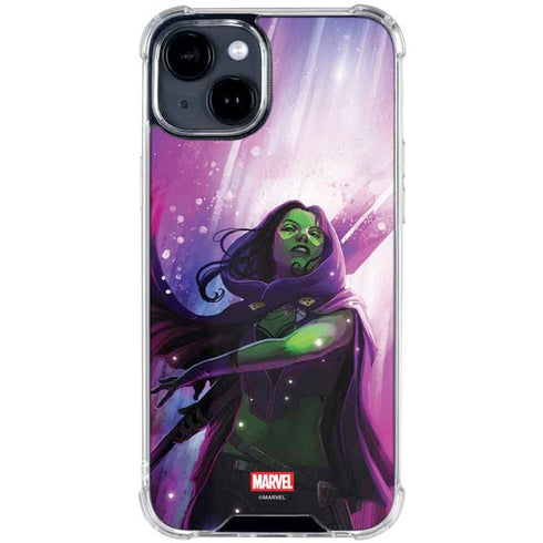Marvel Gamora Shadow Assassin iPhone 15 Clear Case